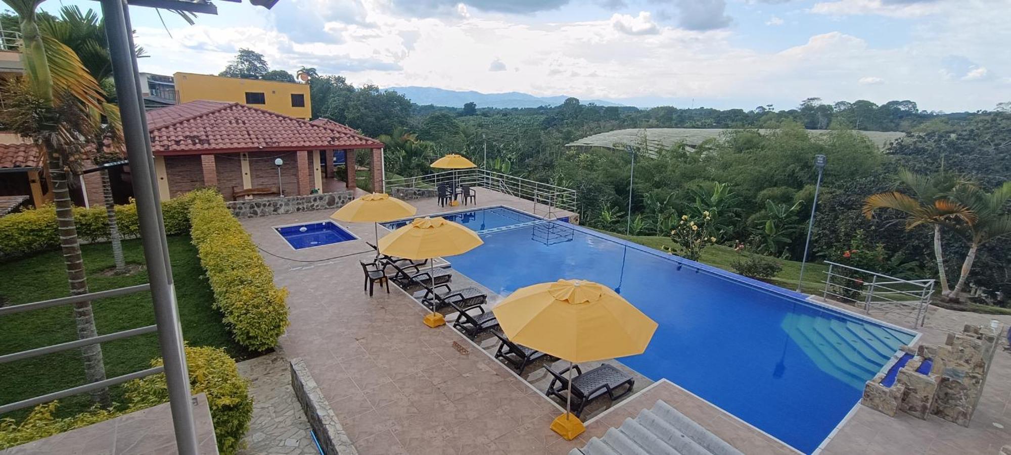 Hotel Campestre Los Mangos Quimbaya Eksteriør bilde
